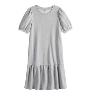 NWT Women's Nine West Puff Sleeve Sweatshirt Dress, $40 XL